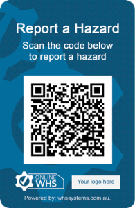 Manage Hazards with QR Codes and Online WHS